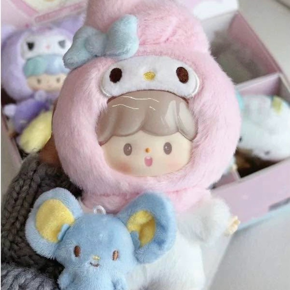 My Melody zzoton plush blind box keychain
